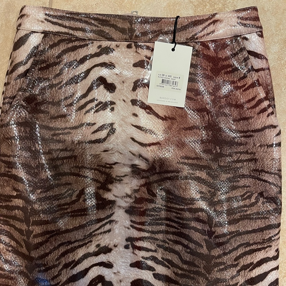 NEW Bardot Pleather Skirt